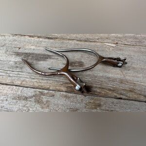 Horse Tack - Vintage Ladies Slip On Western Spurs